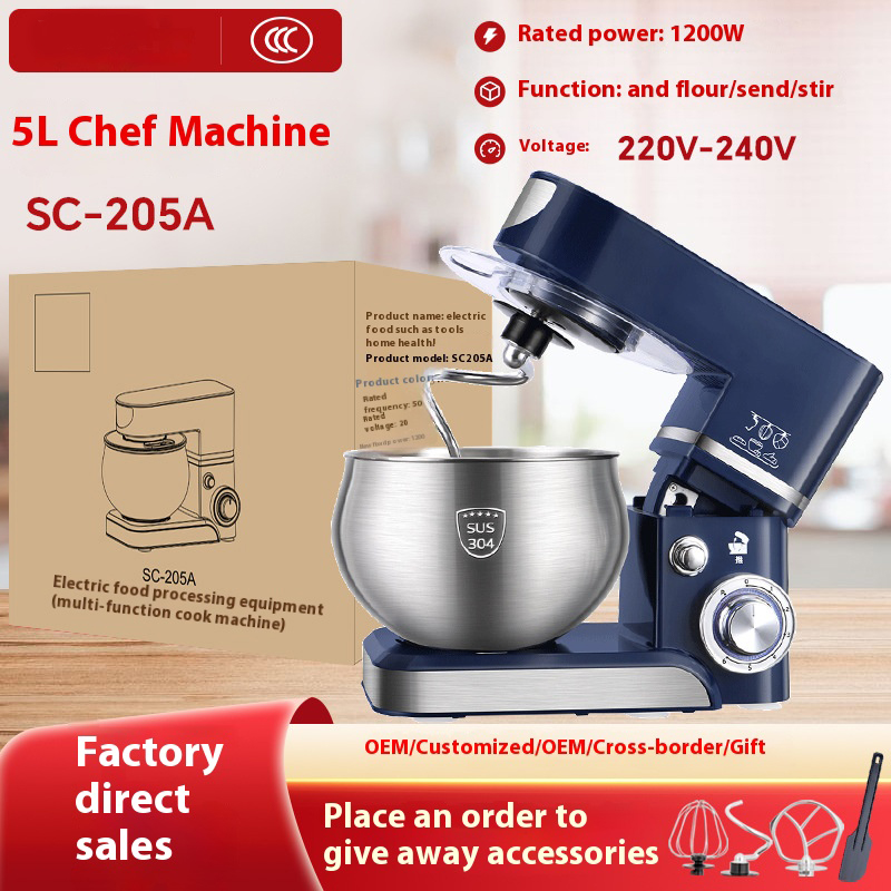 5L Household multifunctional dough mixer